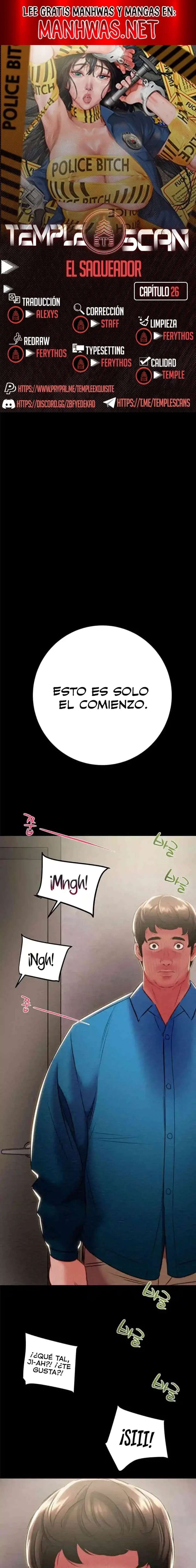 El Saqueador Capítulo 26 - Page 1