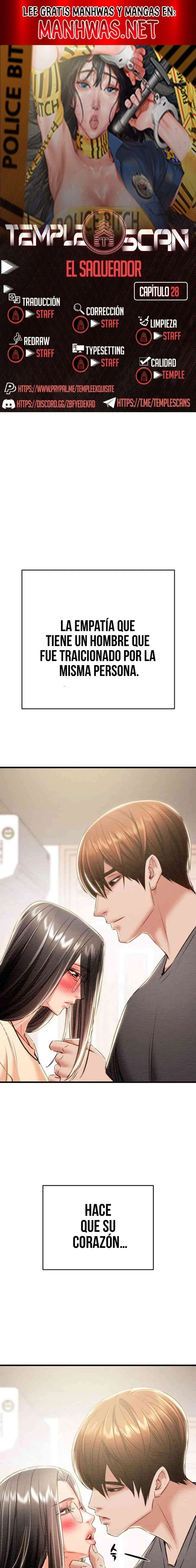 El Saqueador Capítulo 28 - Page 1