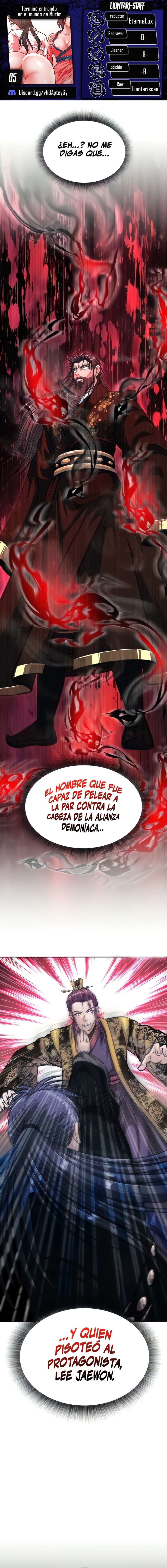 Terminé entrando en el mundo Murim Capítulo 5 - Page 1