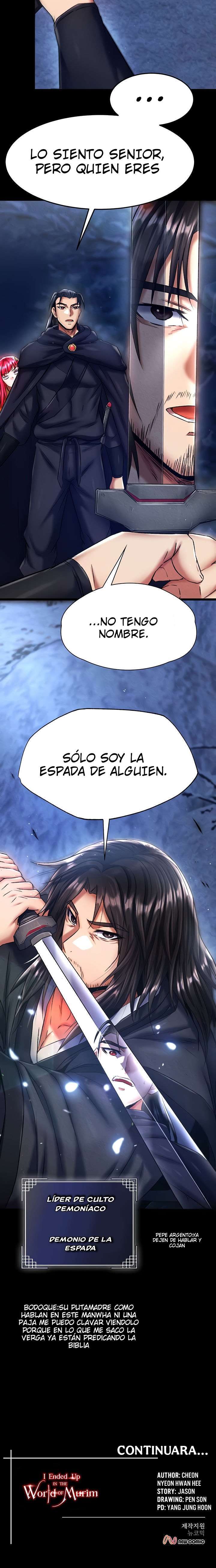 Terminé entrando en el mundo Murim Capítulo 60 - Page 20