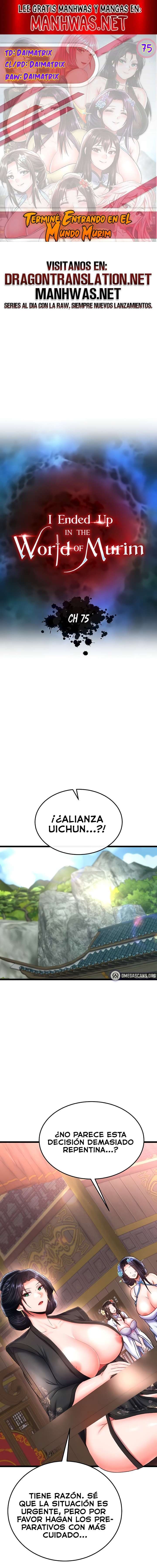 Terminé entrando en el mundo Murim Capítulo 75 - Page 1
