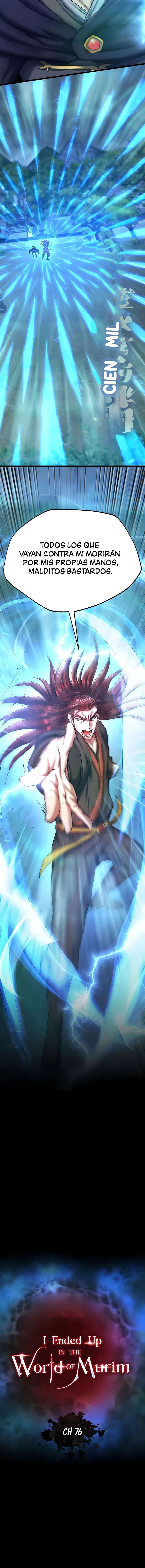 Terminé entrando en el mundo Murim Capítulo 76 - Page 3