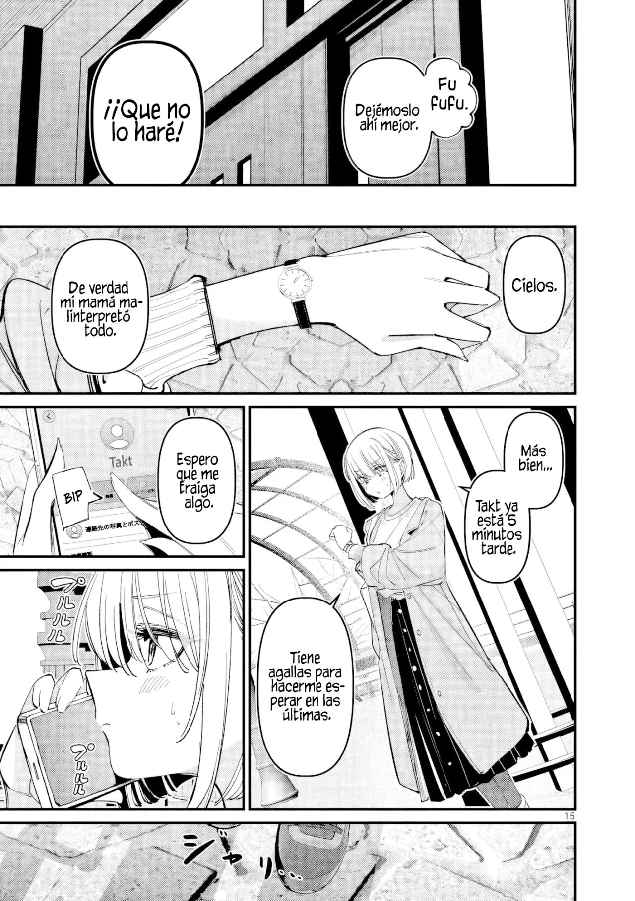 Aitsu No Kanojo – español Capítulo 70 - Page 17