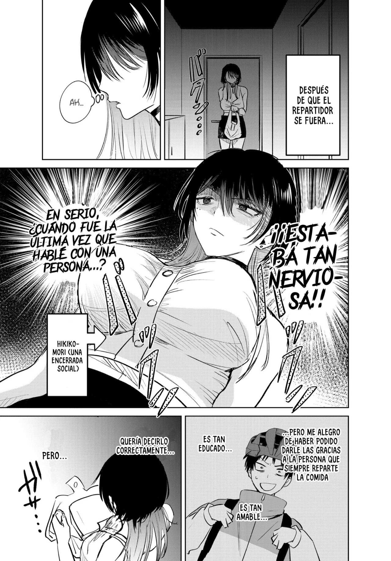 Haitatsu-saki no Onee-san ga Kowa Sugiru Hanashi Capítulo 1.5 - Page 2