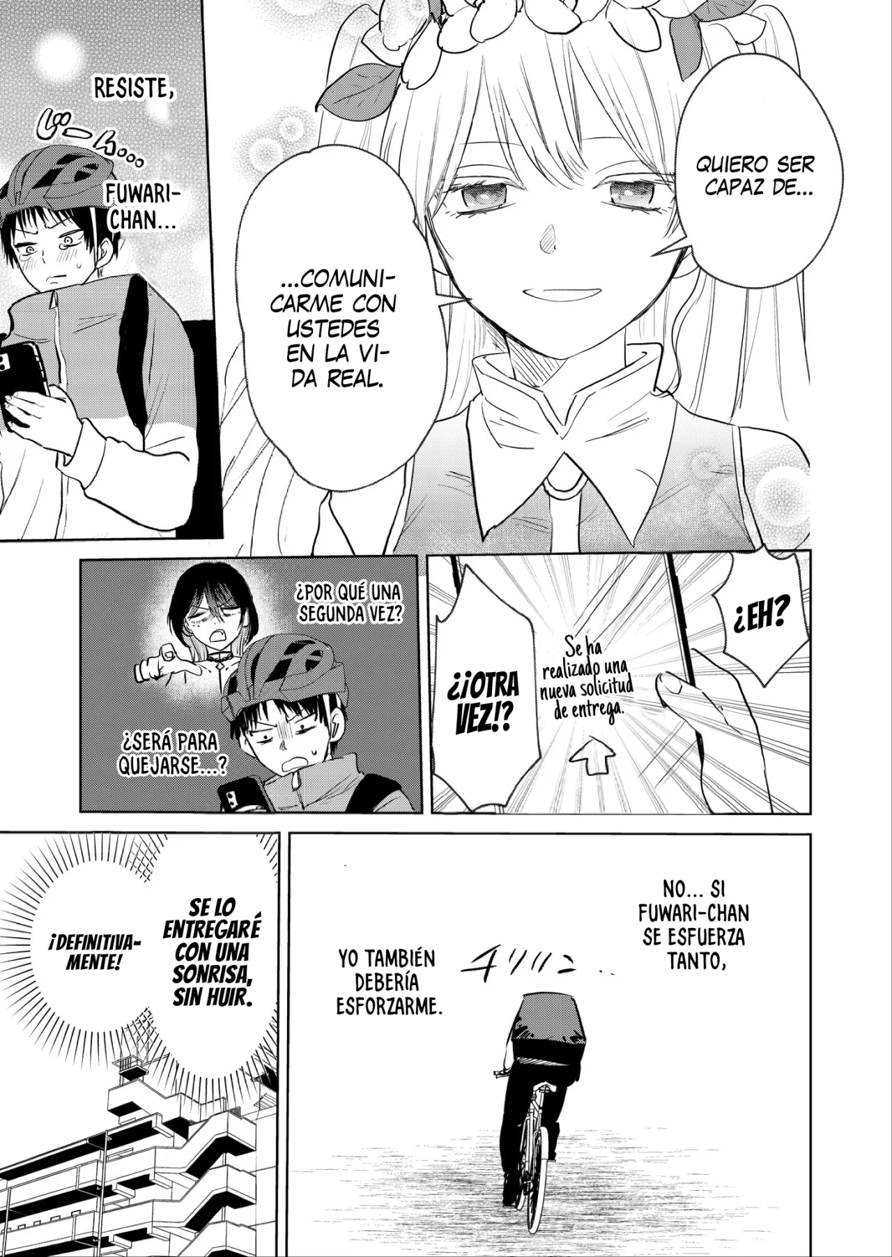 Haitatsu-saki no Onee-san ga Kowa Sugiru Hanashi Capítulo 1 - Page 8