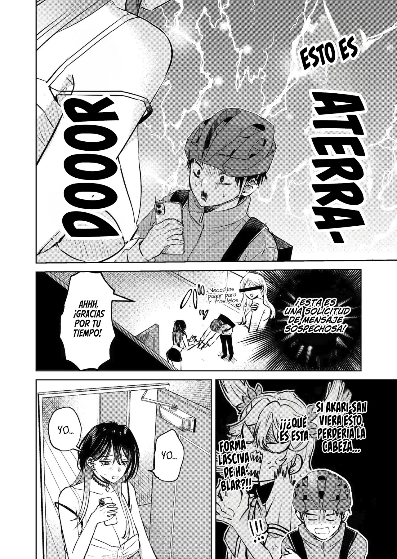 Haitatsu-saki no Onee-san ga Kowa Sugiru Hanashi Capítulo 16 - Page 9