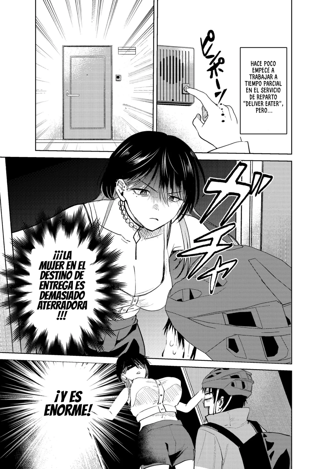 Haitatsu-saki no Onee-san ga Kowa Sugiru Hanashi Capítulo 2.1 - Page 2