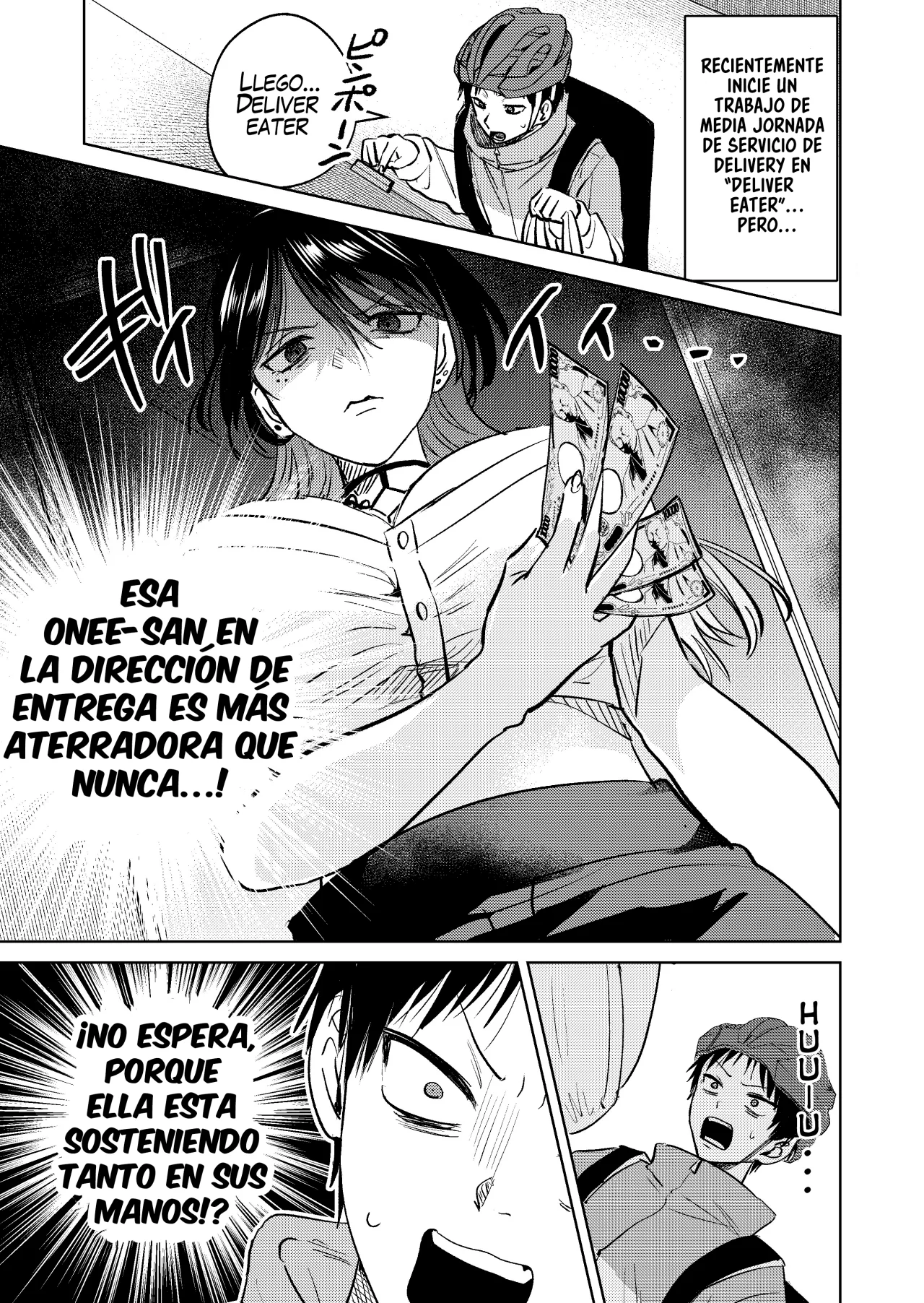 Haitatsu-saki no Onee-san ga Kowa Sugiru Hanashi Capítulo 3 - Page 1