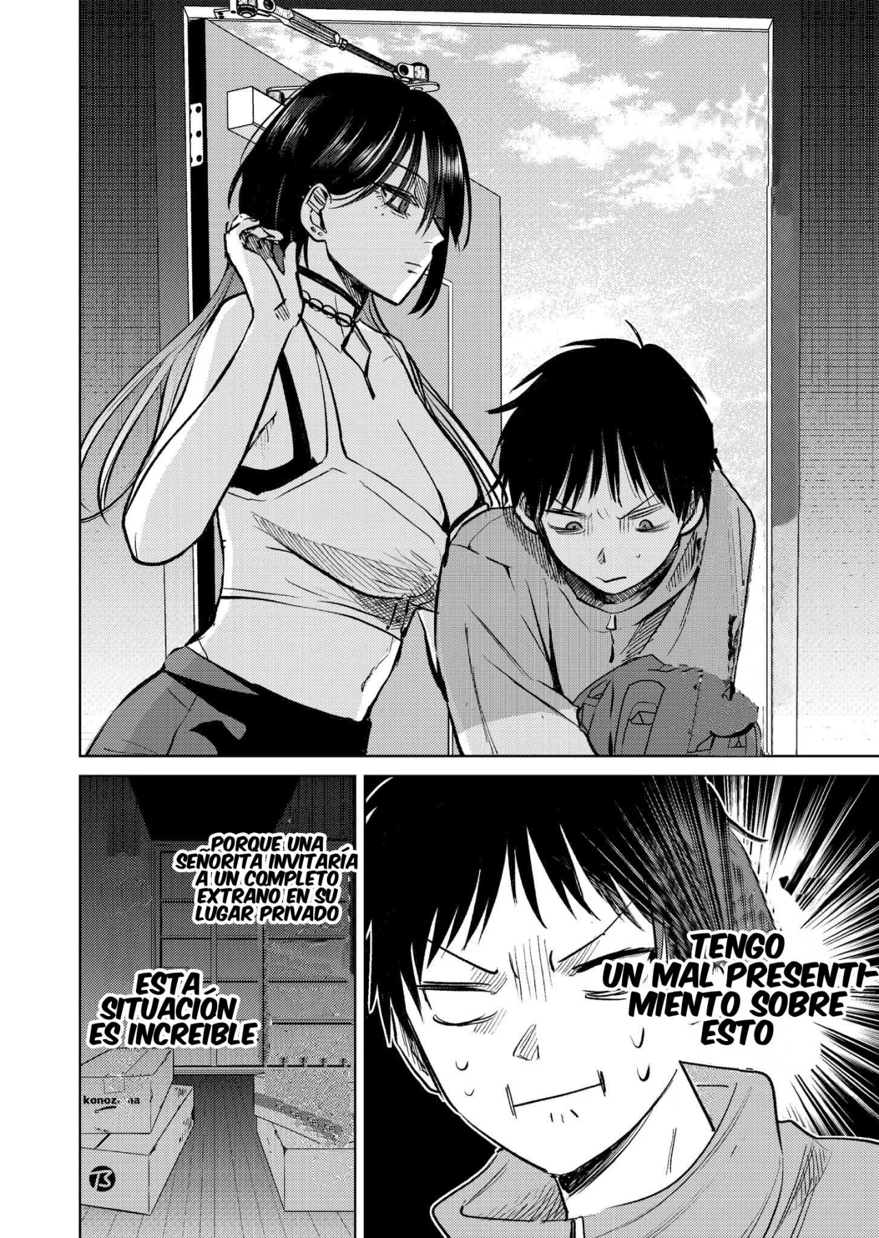 Haitatsu-saki no Onee-san ga Kowa Sugiru Hanashi Capítulo 4 - Page 3