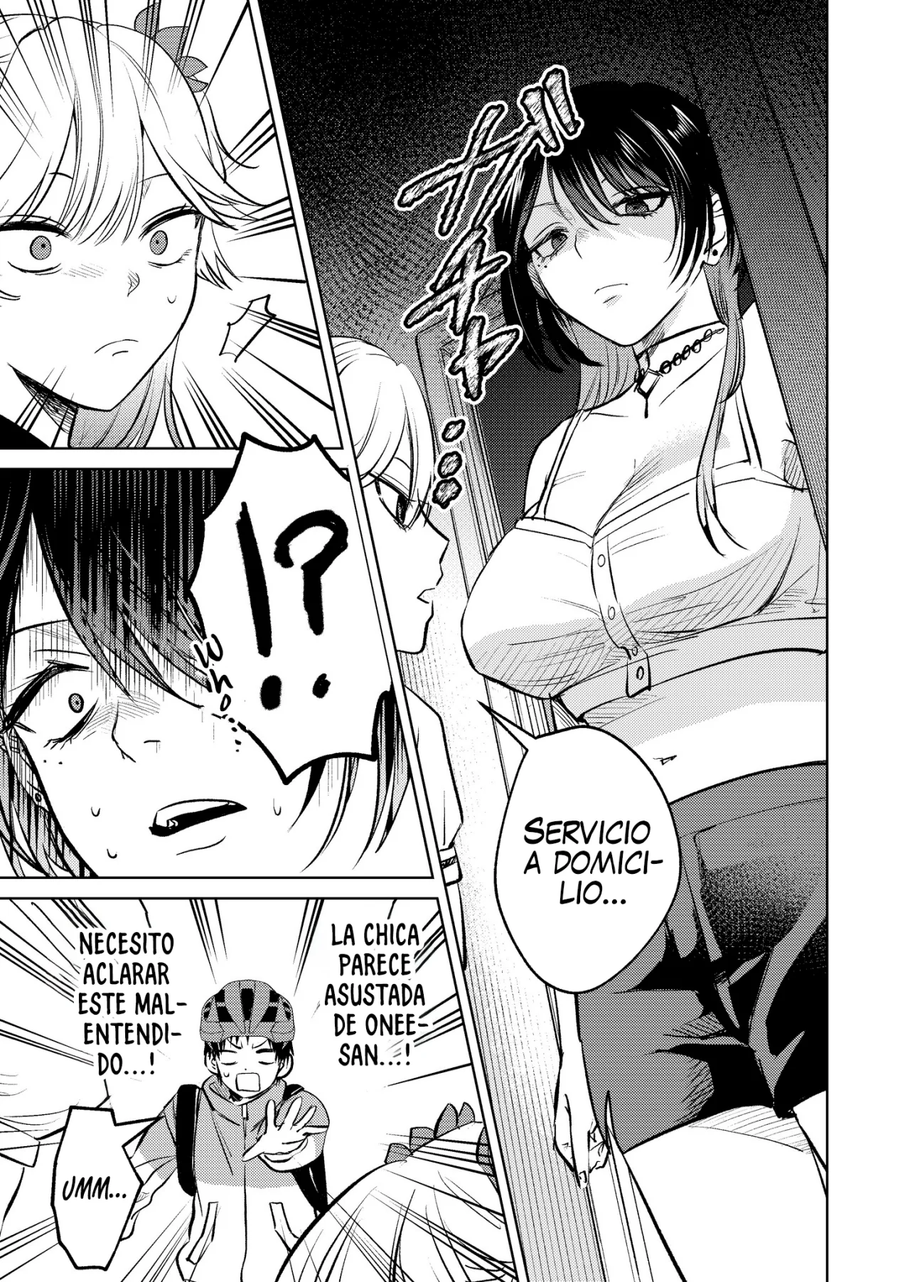 Haitatsu-saki no Onee-san ga Kowa Sugiru Hanashi Capítulo 9 - Page 4