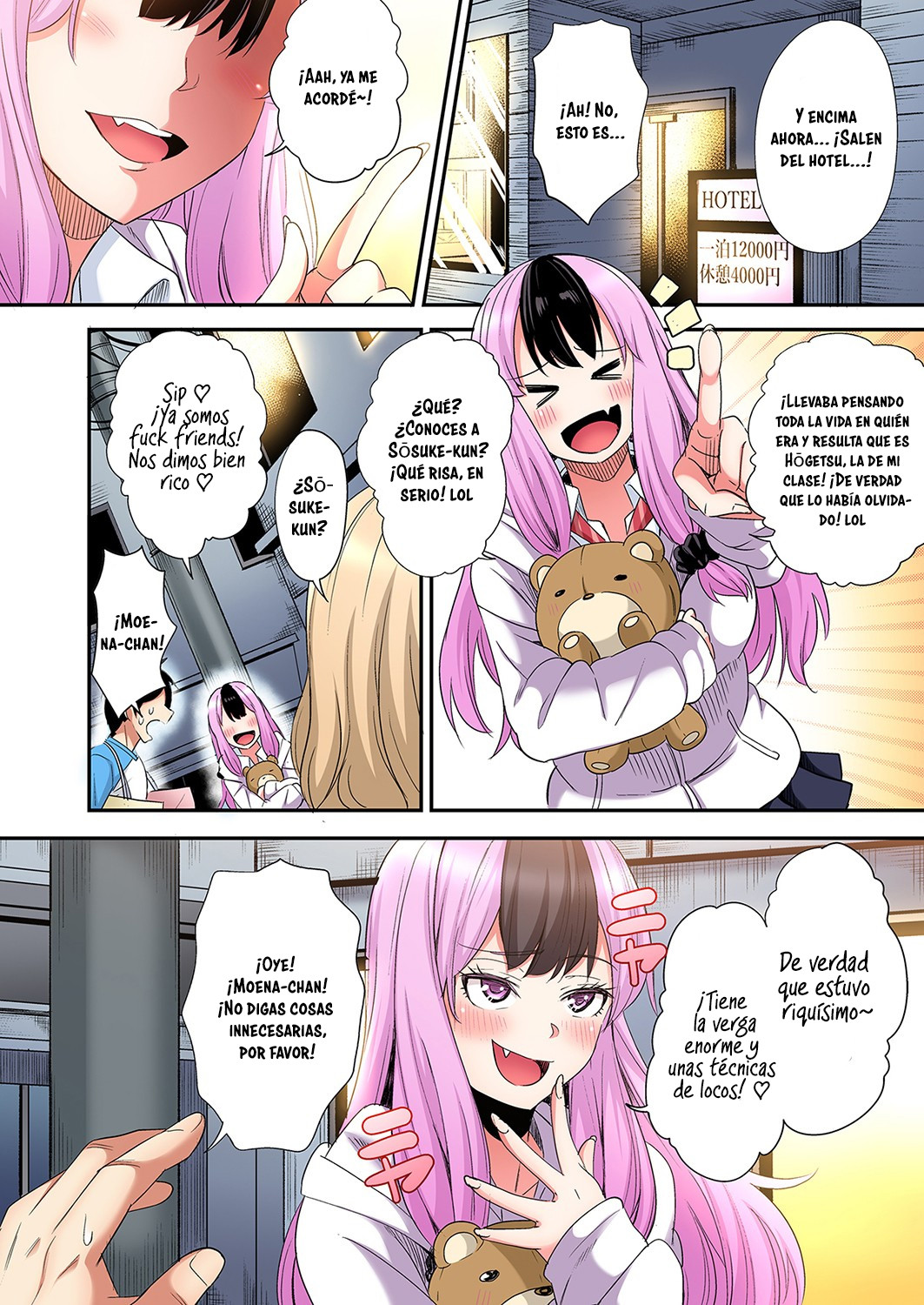 Técnicas educativas con una mamá gyaru Capítulo 114 - Page 3