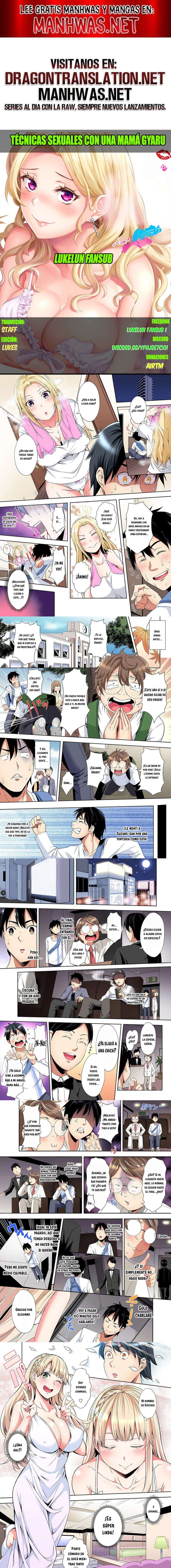 Técnicas educativas con una mamá gyaru Capítulo 87 - Page 1