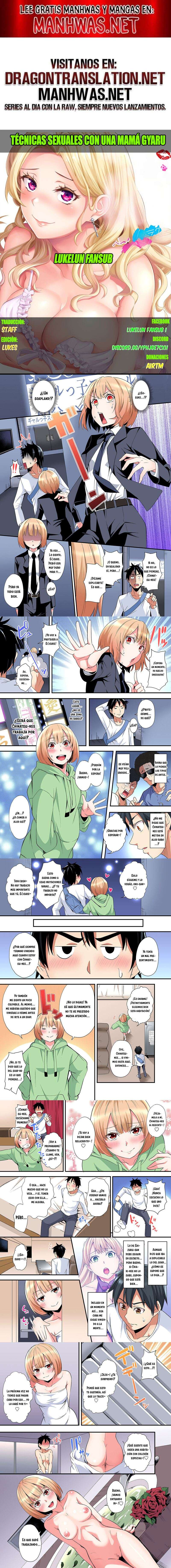 Técnicas educativas con una mamá gyaru Capítulo 93 - Page 1