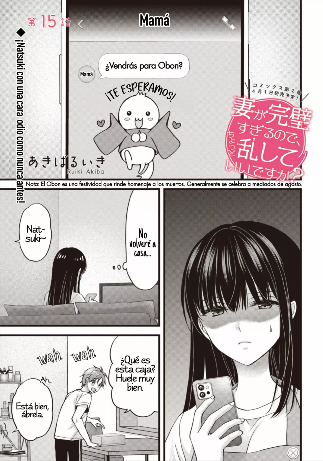 Tsuma ga Kanpeki sugiru node, Chotto Midashite Ii desu ka? Capítulo 15 - Page 2