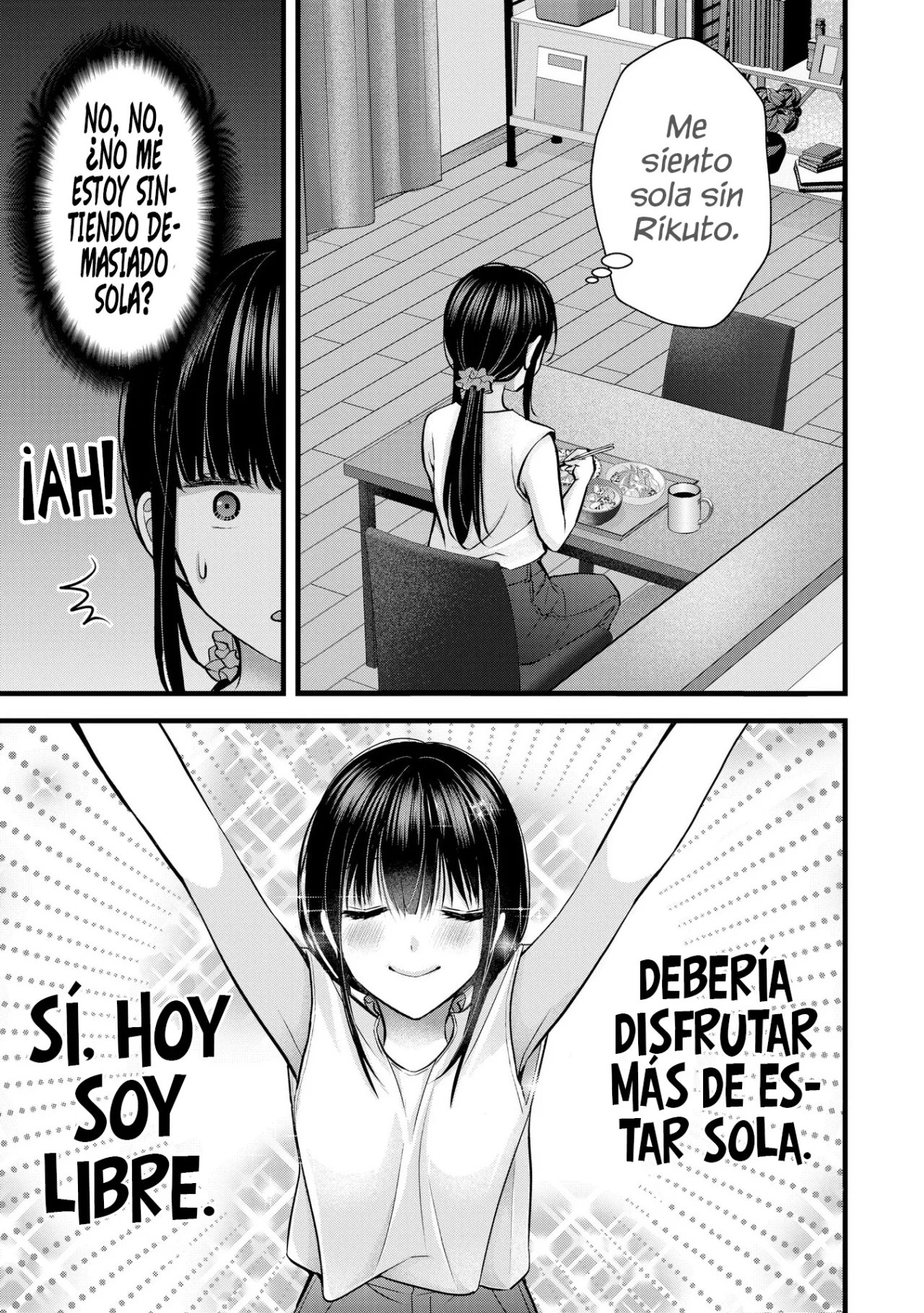 Tsuma ga Kanpeki sugiru node, Chotto Midashite Ii desu ka? Capítulo 22 - Page 9