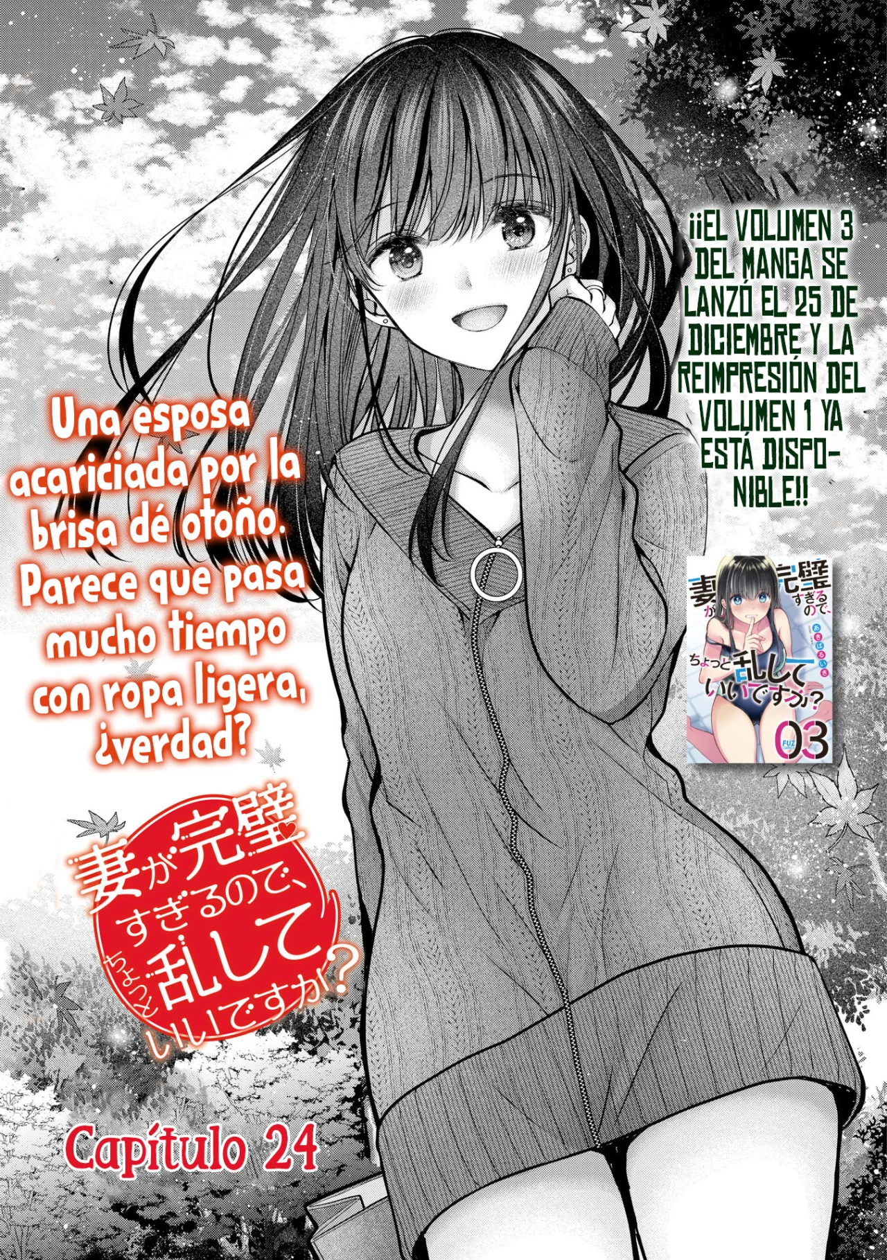 Tsuma ga Kanpeki sugiru node, Chotto Midashite Ii desu ka? Capítulo 24 - Page 3