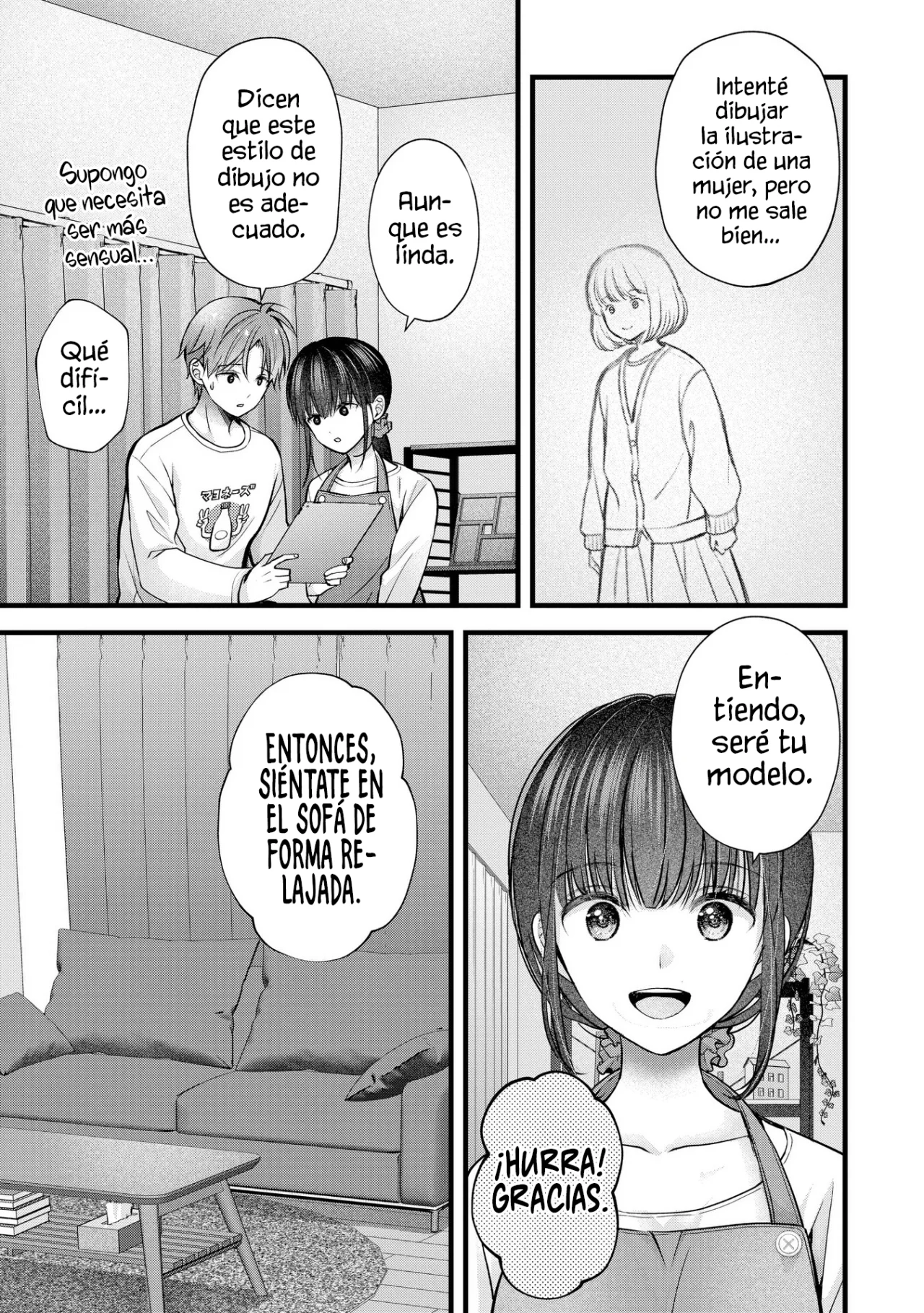 Tsuma ga Kanpeki sugiru node, Chotto Midashite Ii desu ka? Capítulo 27 - Page 5