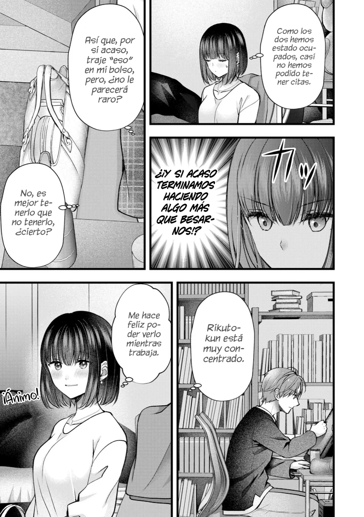 Tsuma ga Kanpeki sugiru node, Chotto Midashite Ii desu ka? Capítulo 36 - Page 8