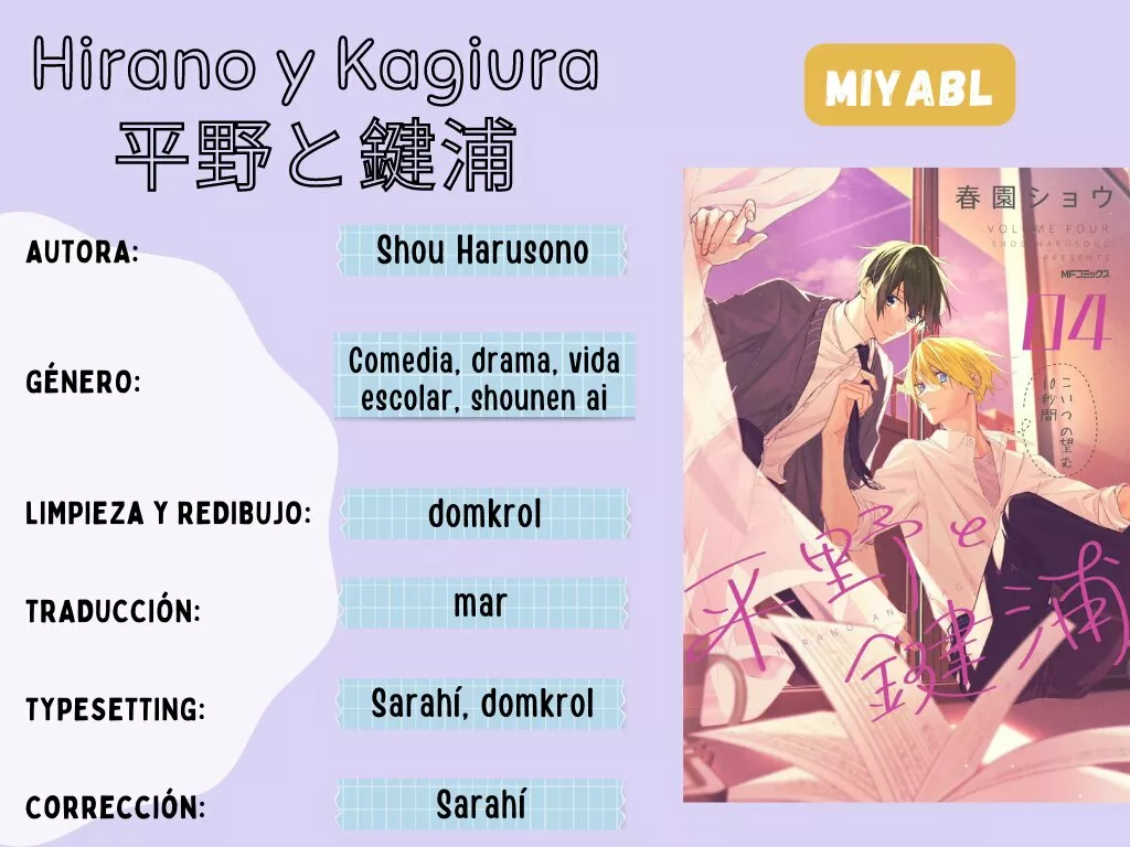 Hirano and Kagiura Capítulo 20 - Page 1