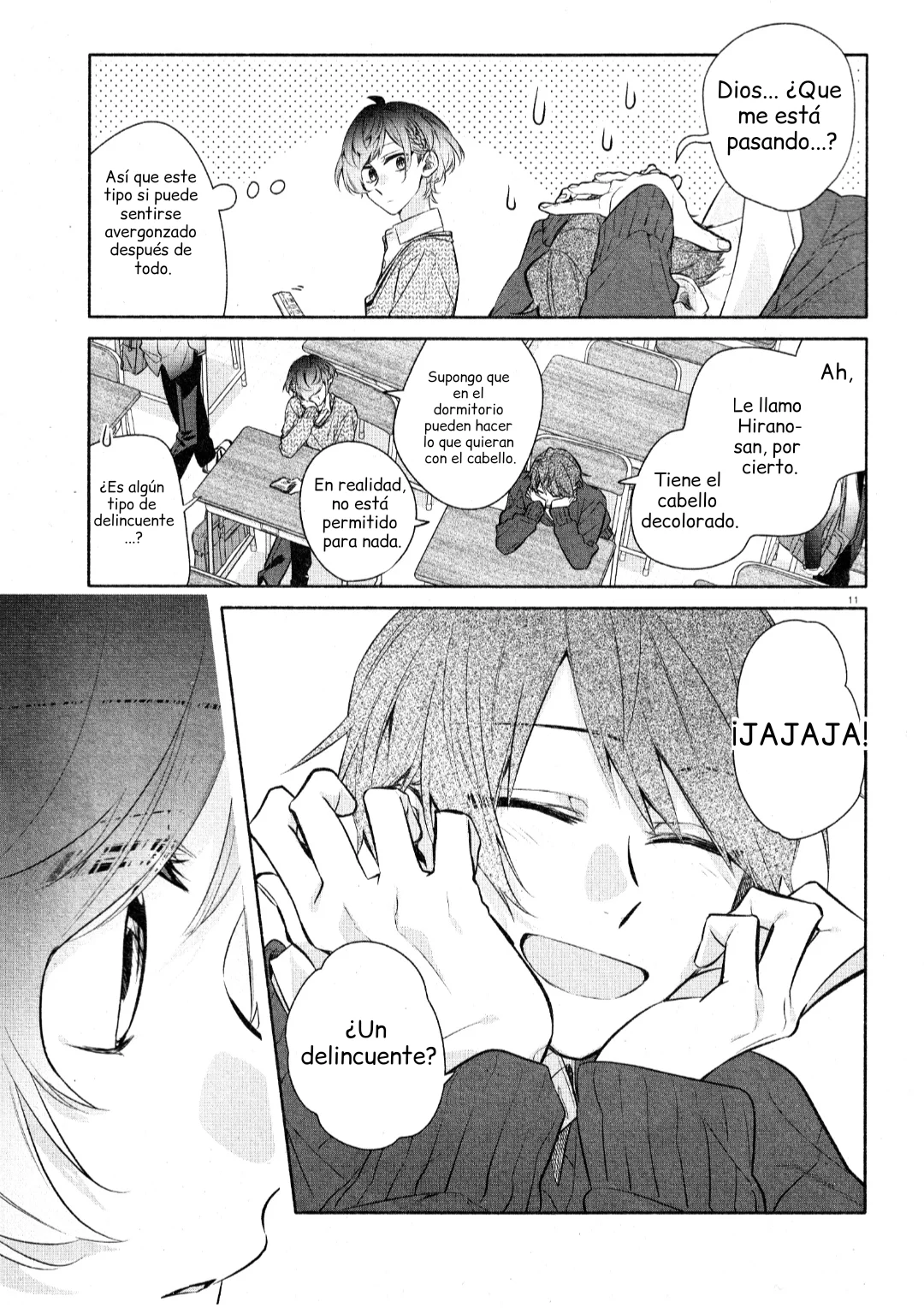 Hirano and Kagiura Capítulo 32.5 - Page 11