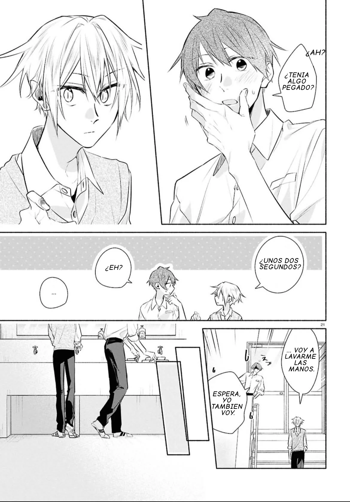 Hirano and Kagiura Capítulo 33.5 - Page 21