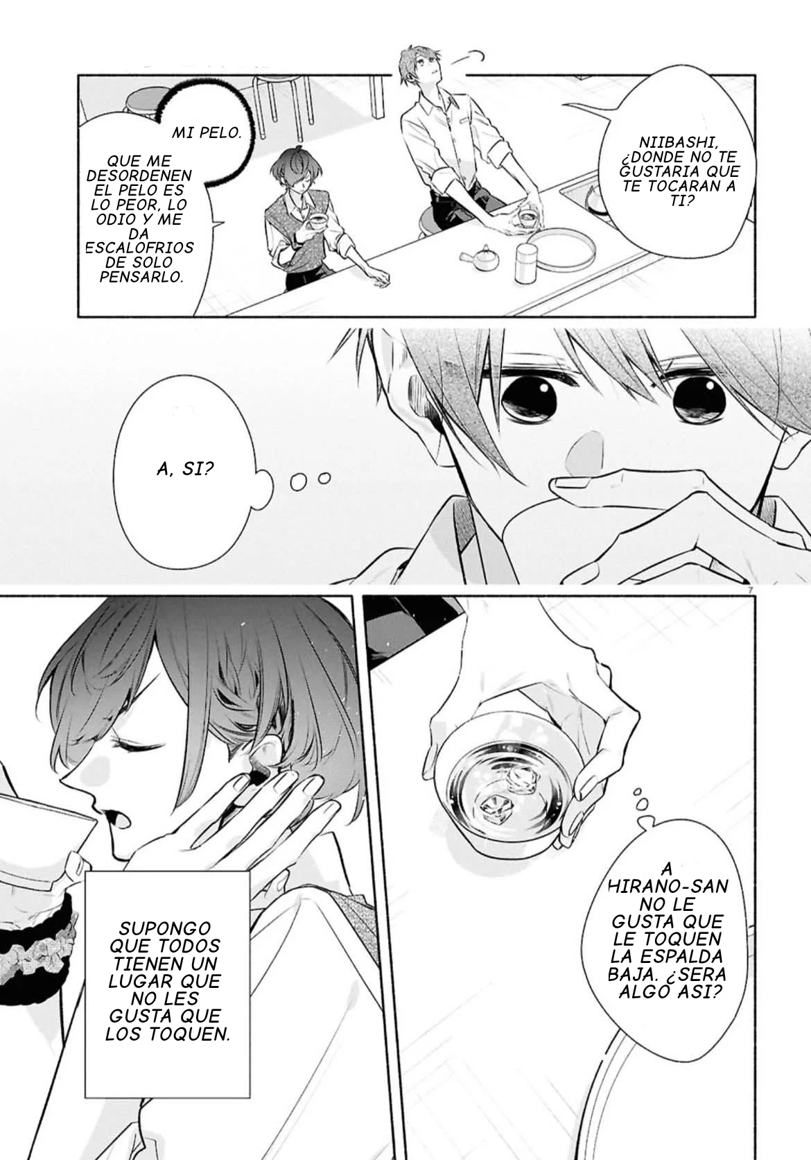 Hirano and Kagiura Capítulo 33.5 - Page 7