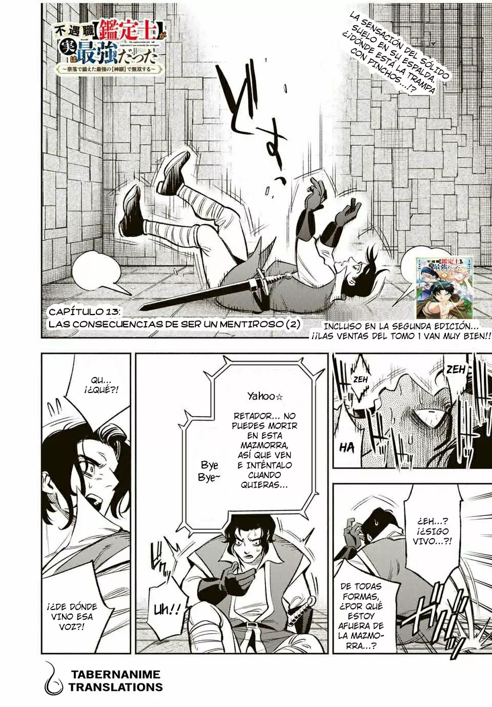 El Trabajo No Apreciado del [Investigador] Resulta Ser el Más Fuerte – Con el [Ojo Divino] Forjado en el Abismo, Desata Su Poder Sin Rival. Capítulo 13.2 - Page 3