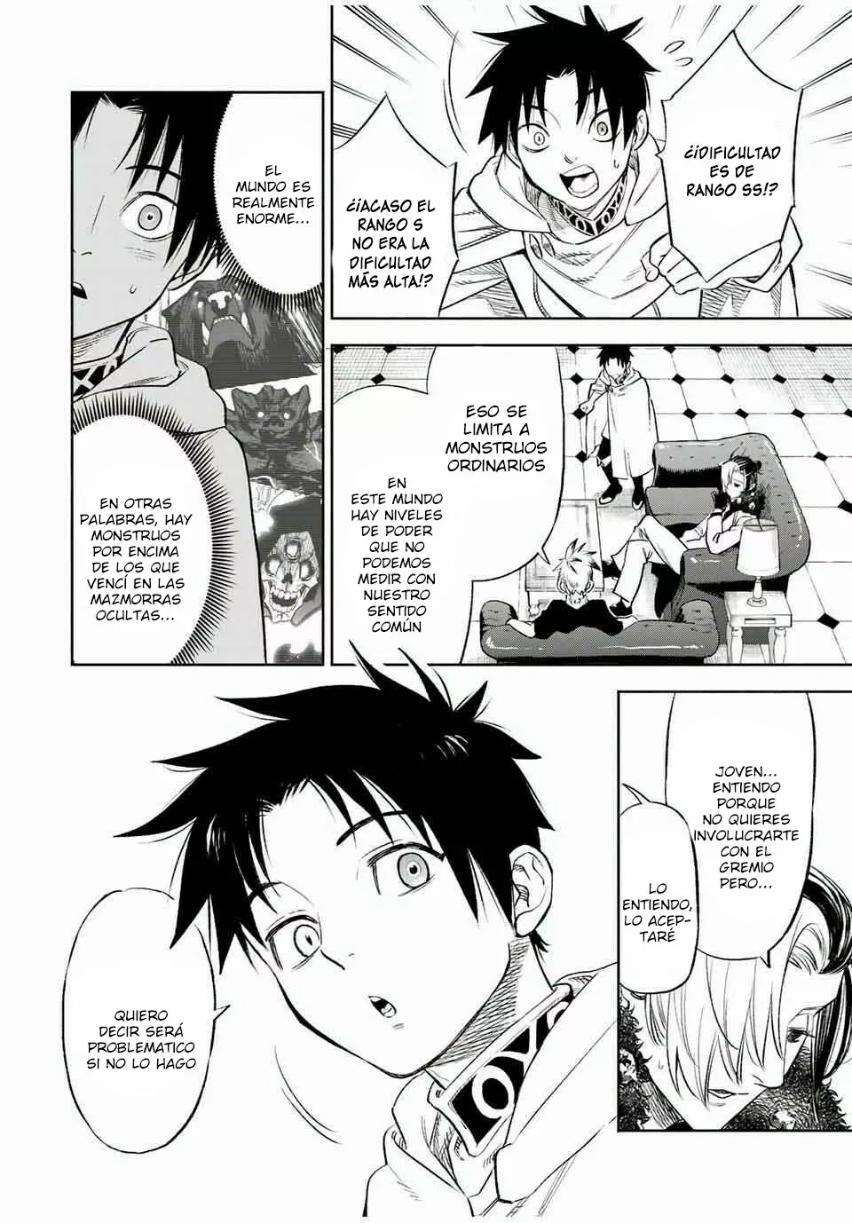 El Trabajo No Apreciado del [Investigador] Resulta Ser el Más Fuerte – Con el [Ojo Divino] Forjado en el Abismo, Desata Su Poder Sin Rival. Capítulo 17.1 - Page 5