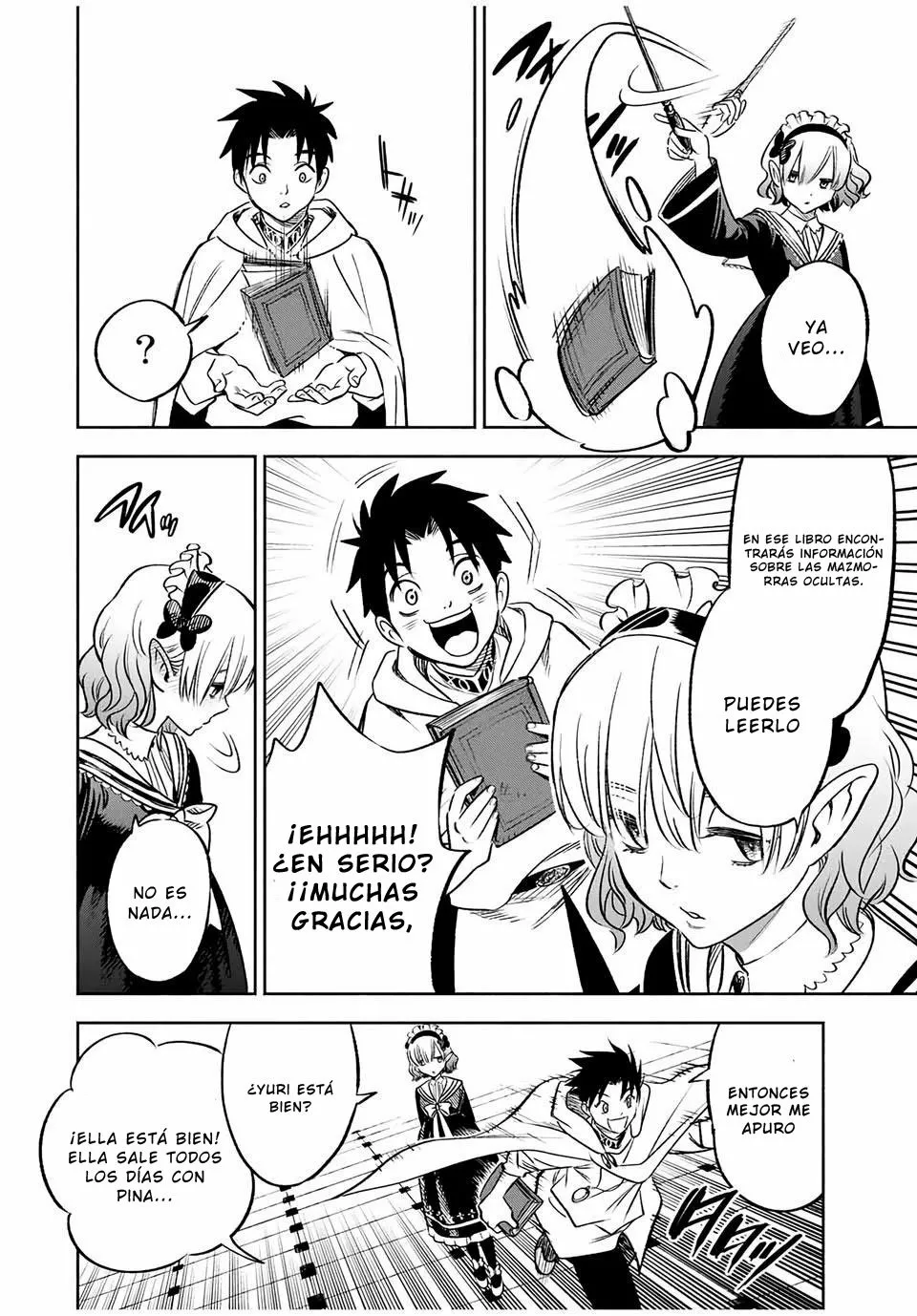 El Trabajo No Apreciado del [Investigador] Resulta Ser el Más Fuerte – Con el [Ojo Divino] Forjado en el Abismo, Desata Su Poder Sin Rival. Capítulo 25.2 - Page 10