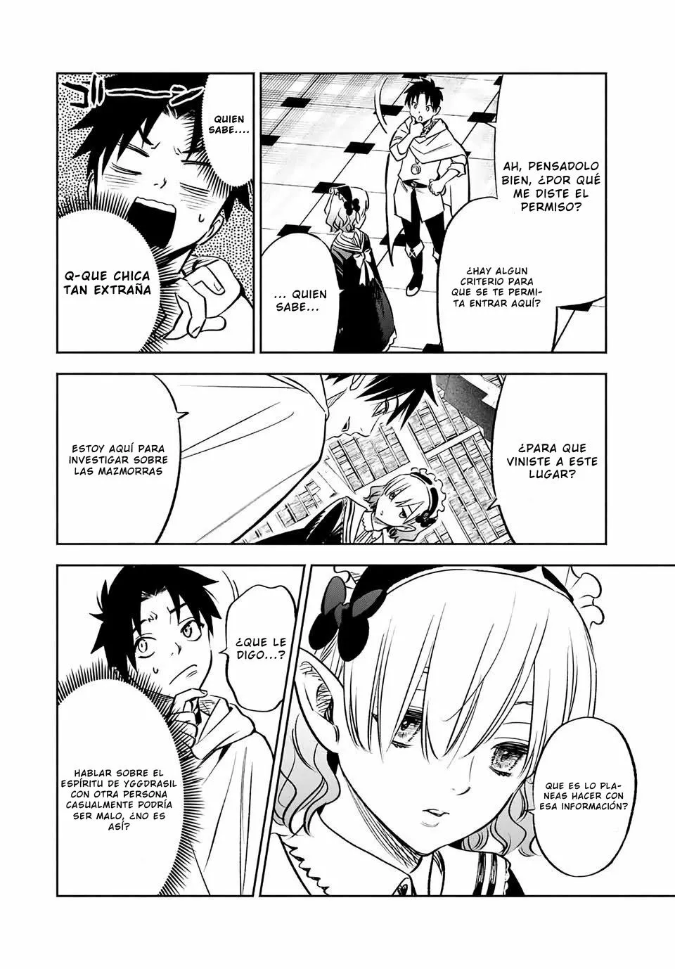 El Trabajo No Apreciado del [Investigador] Resulta Ser el Más Fuerte – Con el [Ojo Divino] Forjado en el Abismo, Desata Su Poder Sin Rival. Capítulo 25.2 - Page 8