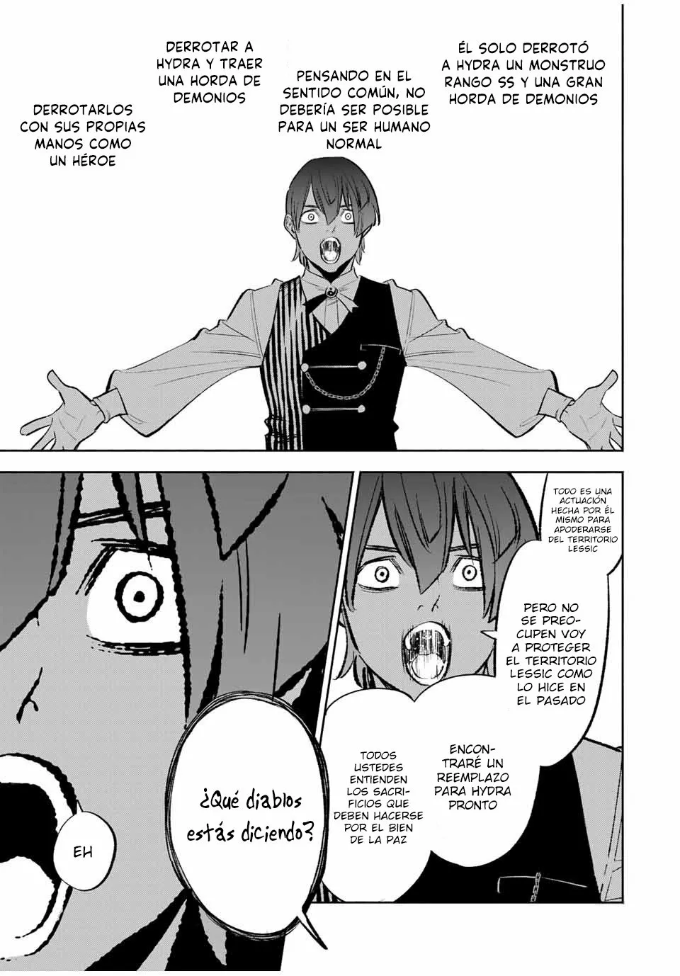 El Trabajo No Apreciado del [Investigador] Resulta Ser el Más Fuerte – Con el [Ojo Divino] Forjado en el Abismo, Desata Su Poder Sin Rival. Capítulo 34.2 - Page 3