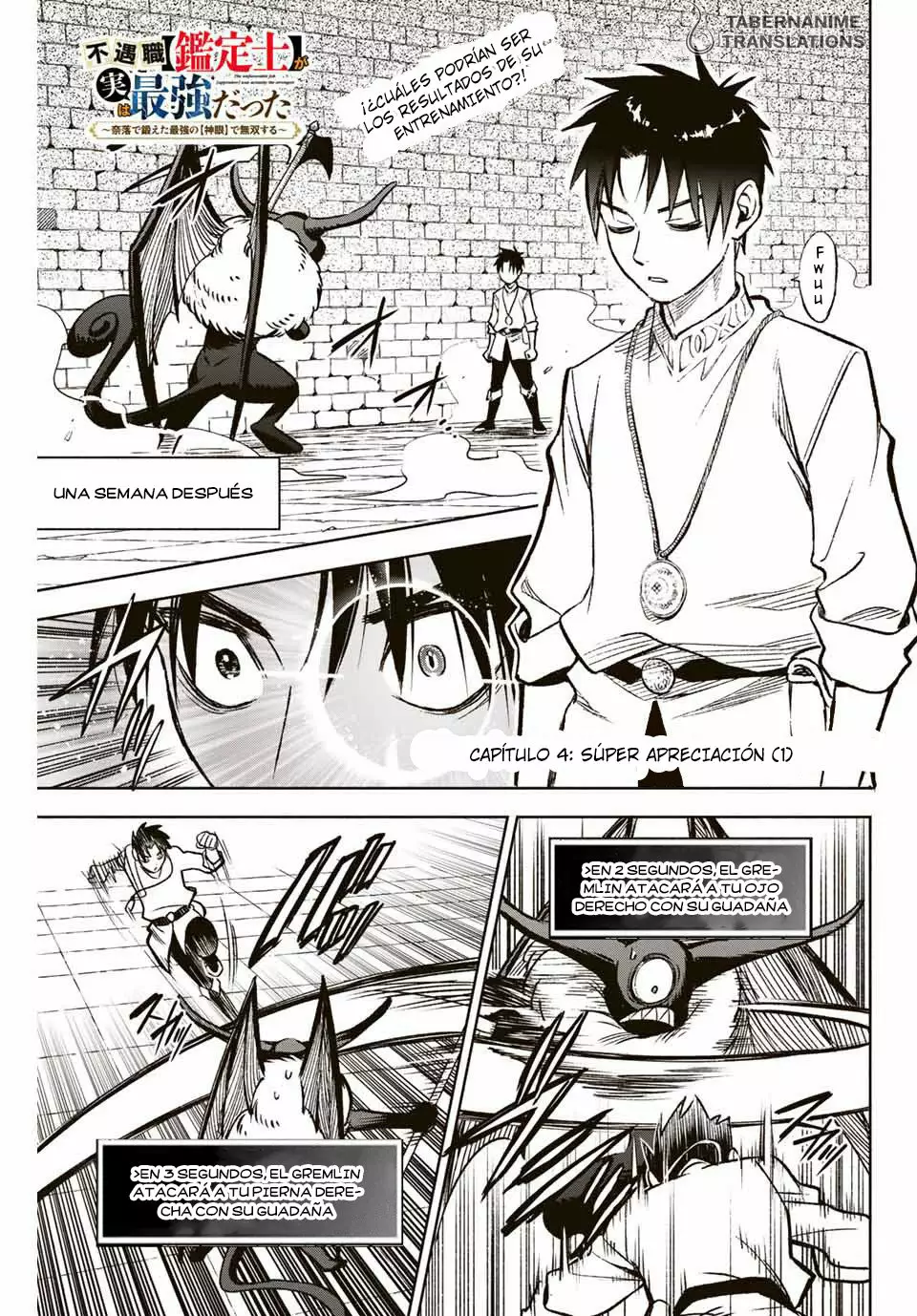 El Trabajo No Apreciado del [Investigador] Resulta Ser el Más Fuerte – Con el [Ojo Divino] Forjado en el Abismo, Desata Su Poder Sin Rival. Capítulo 4.1 - Page 3