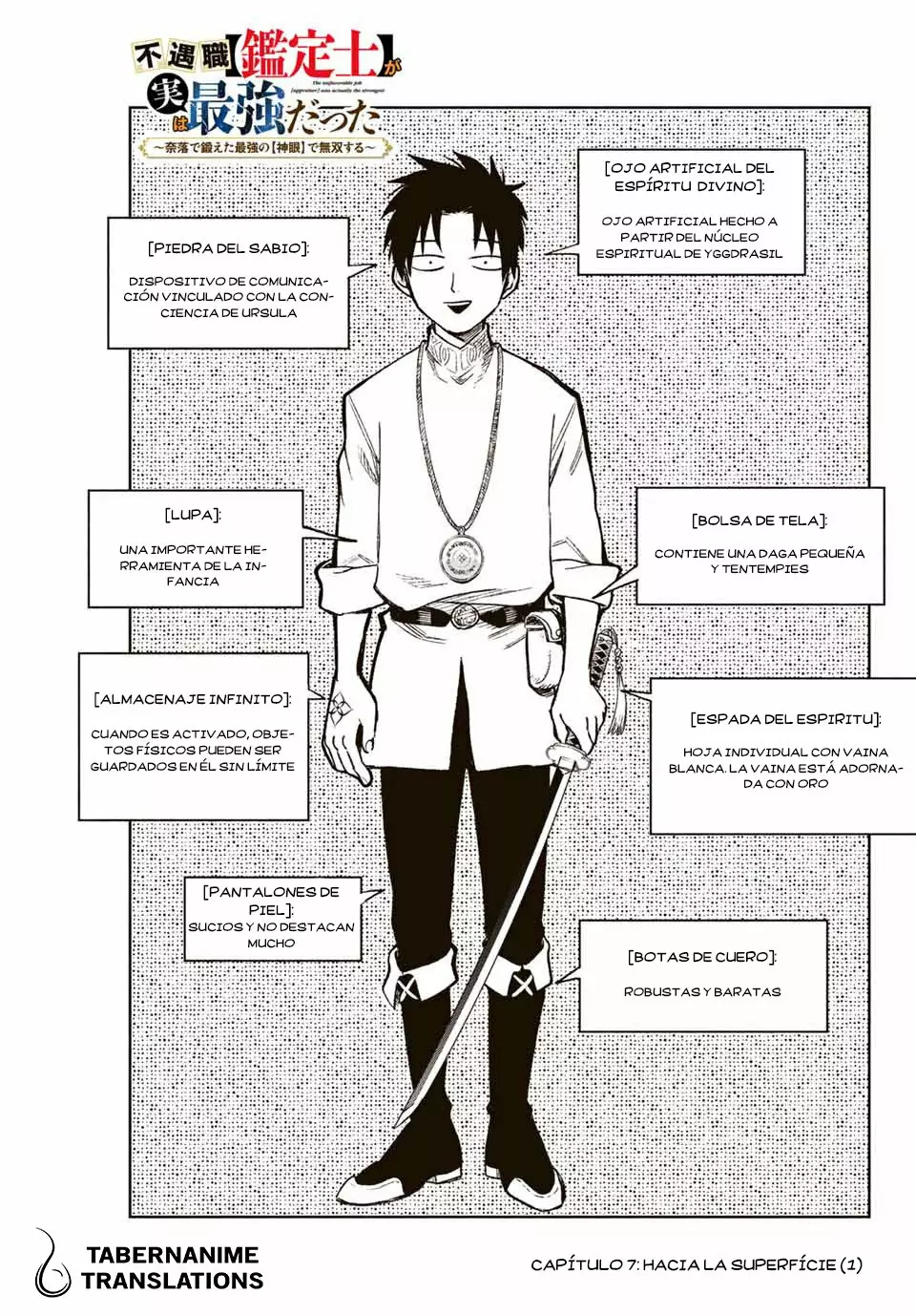 El Trabajo No Apreciado del [Investigador] Resulta Ser el Más Fuerte – Con el [Ojo Divino] Forjado en el Abismo, Desata Su Poder Sin Rival. Capítulo 7.1 - Page 3