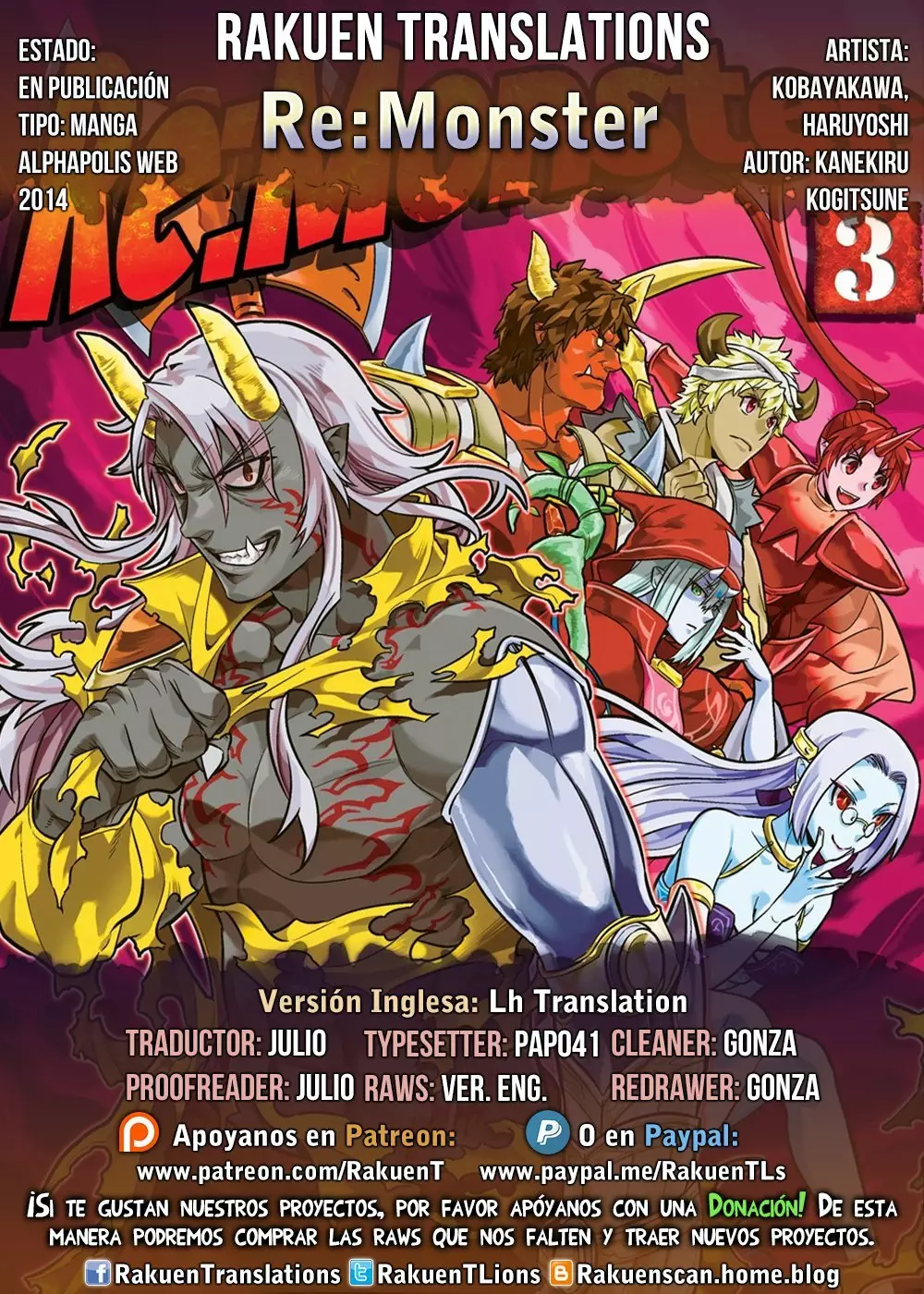 Re:Monster Capítulo 55 - Page 1