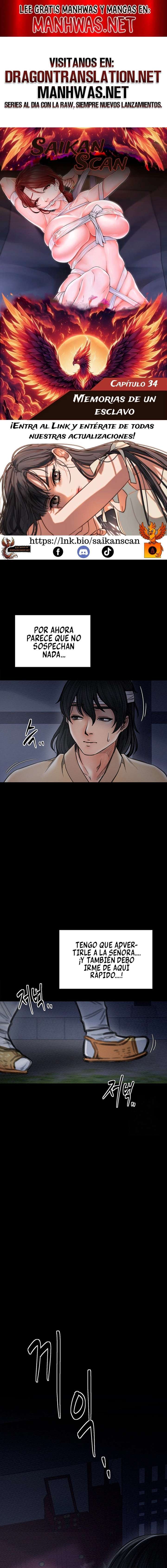 La historia de un esclavo Capítulo 34 - Page 1