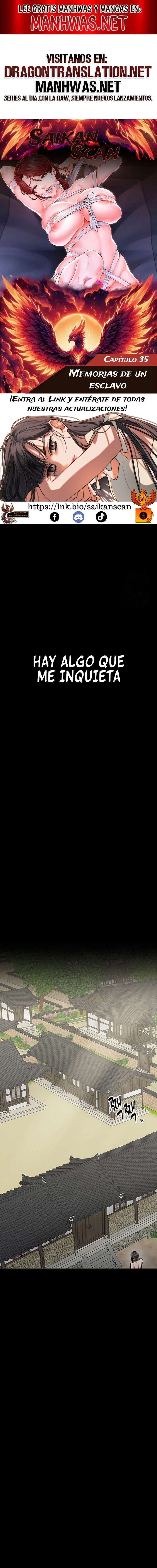 La historia de un esclavo Capítulo 35 - Page 1