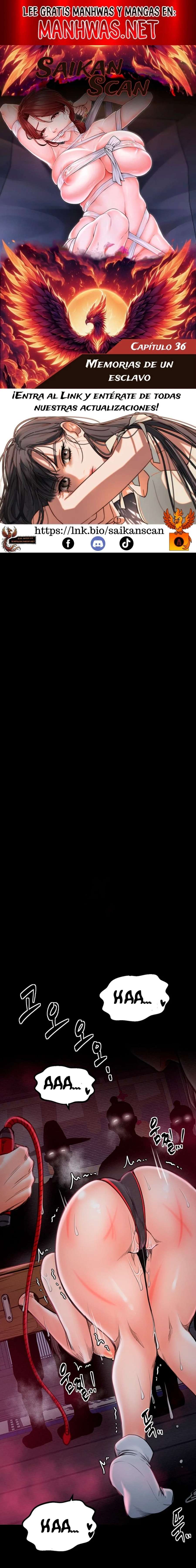 La historia de un esclavo Capítulo 36 - Page 1