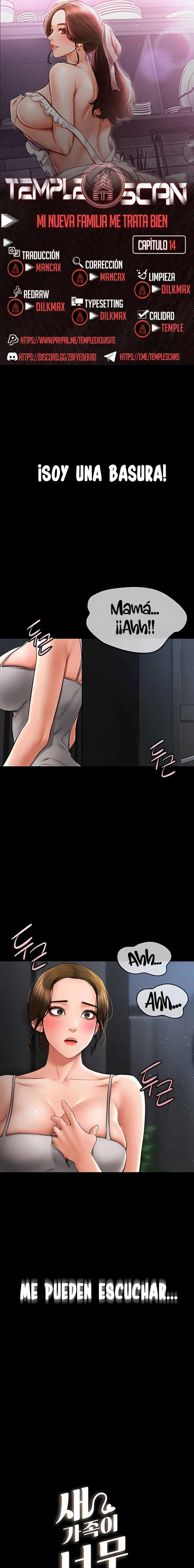 Mi nueva familia es muy amable. Capítulo 14 - Page 1