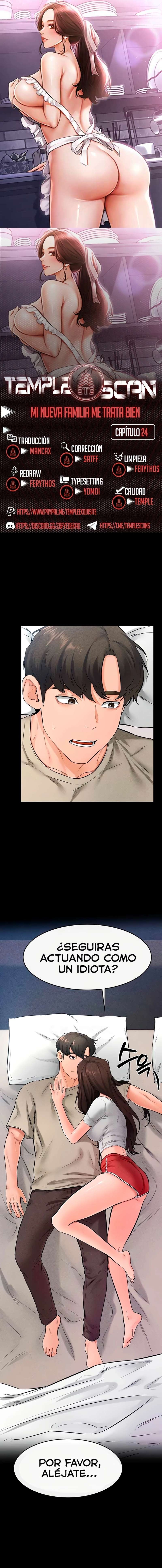 Mi nueva familia es muy amable. Capítulo 24 - Page 1