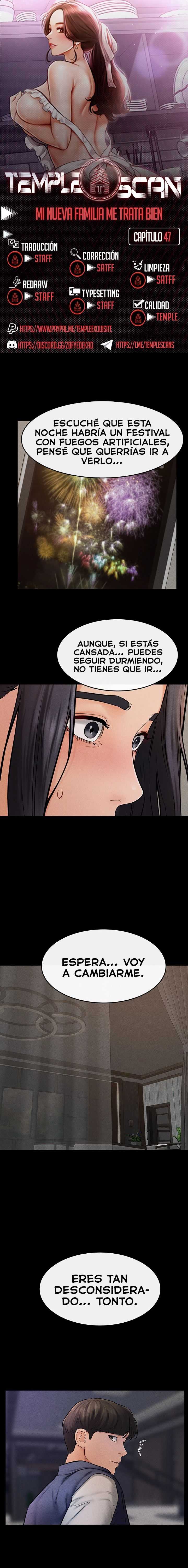 Mi nueva familia es muy amable. Capítulo 47 - Page 1