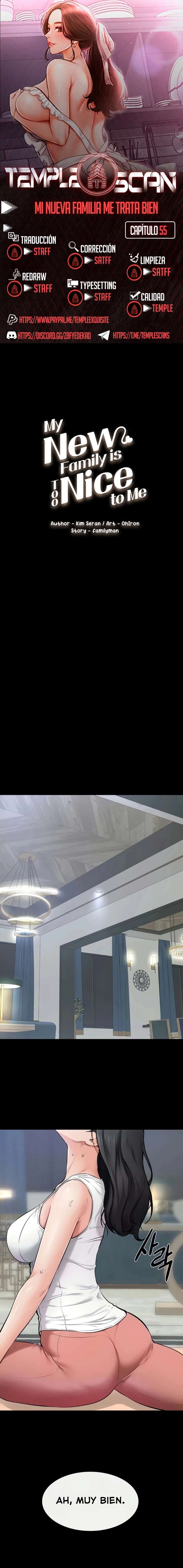 Mi nueva familia es muy amable. Capítulo 55 - Page 1