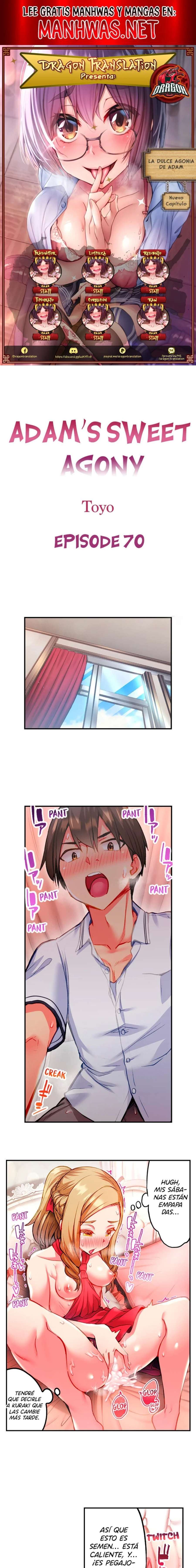 La dulce agonia de Adam Capítulo 70 - Page 1