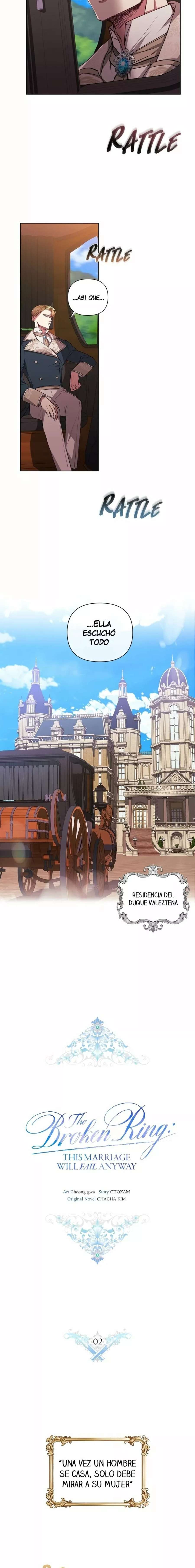 The Broken Ring This Marriage Will Fail Anyway Capítulo 2 - Page 2