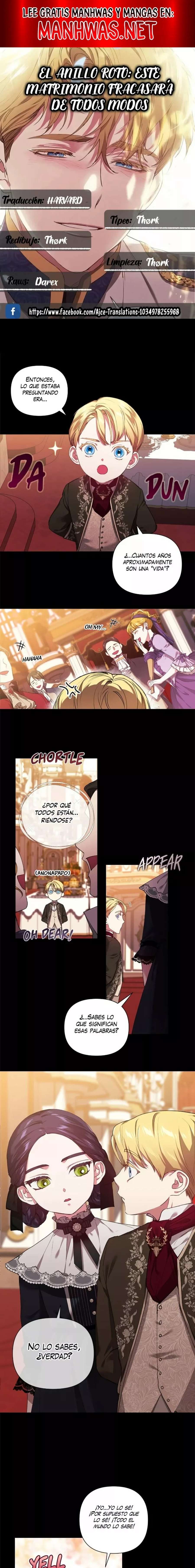 The Broken Ring This Marriage Will Fail Anyway Capítulo 3 - Page 1