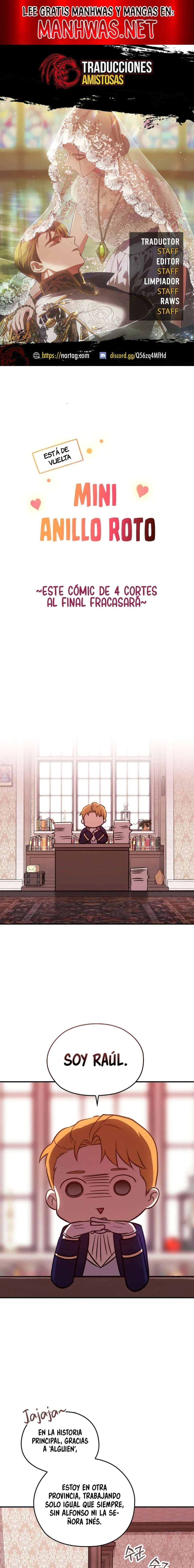 The Broken Ring This Marriage Will Fail Anyway Capítulo 85.1 - Page 1