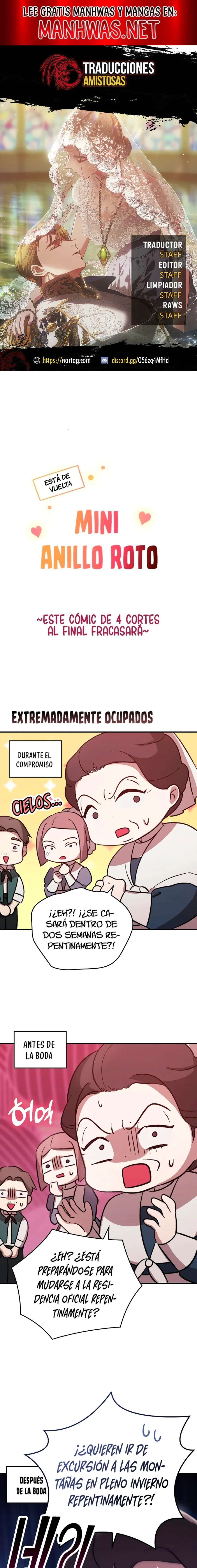 The Broken Ring This Marriage Will Fail Anyway Capítulo 85.2 - Page 1