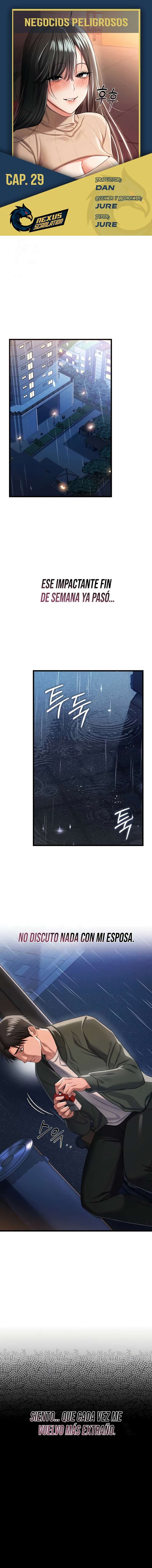 Negocios Peligrosos Capítulo 29 - Page 1