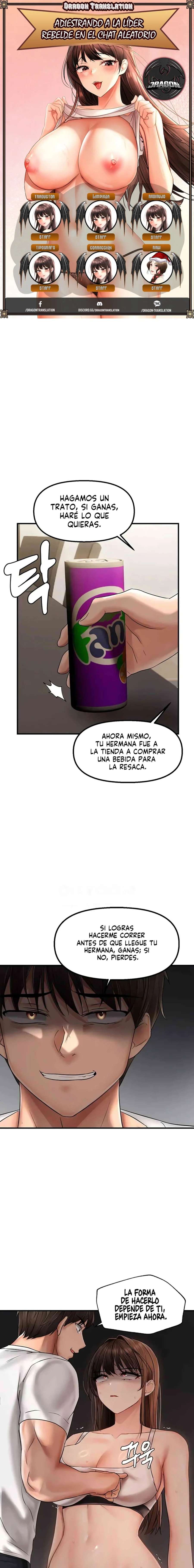 Adiestrando a la Líder Rebelde en el Chat Aleatorio Capítulo 10 - Page 1