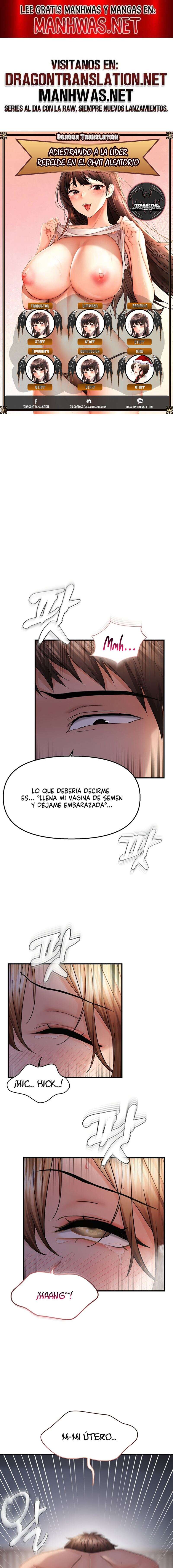 Adiestrando a la Líder Rebelde en el Chat Aleatorio Capítulo 51 - Page 1