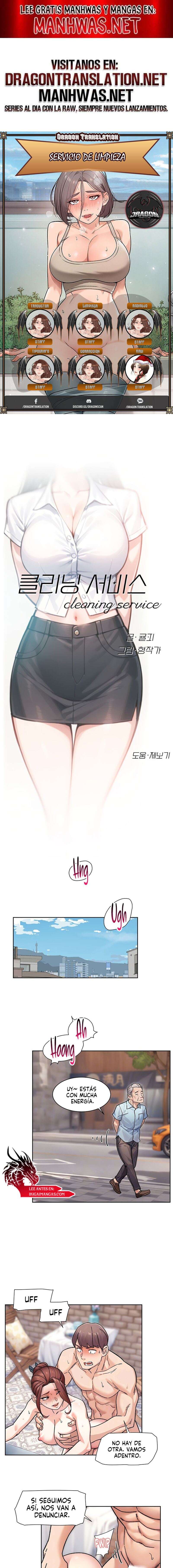 Servicio de limpieza Capítulo 38 - Page 1